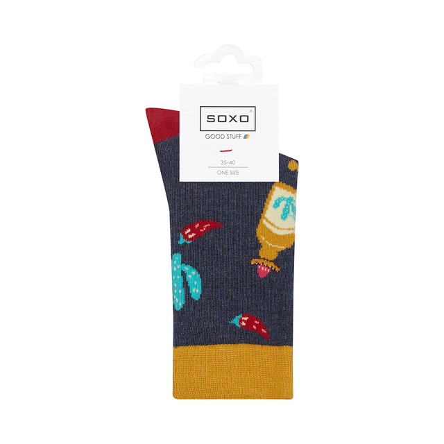 Chaussettes SOXO la collection GOOD STUFF 4 paires