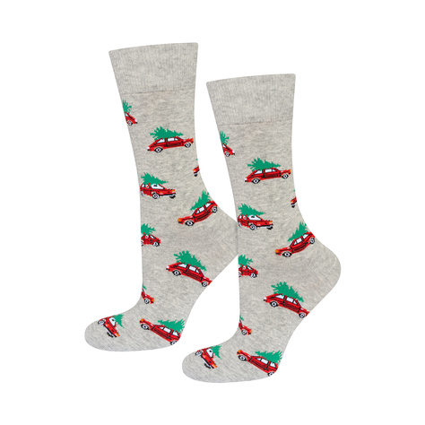 Ensemble de 3x Chaussettes de Noël Homme SOXO en Cadeau