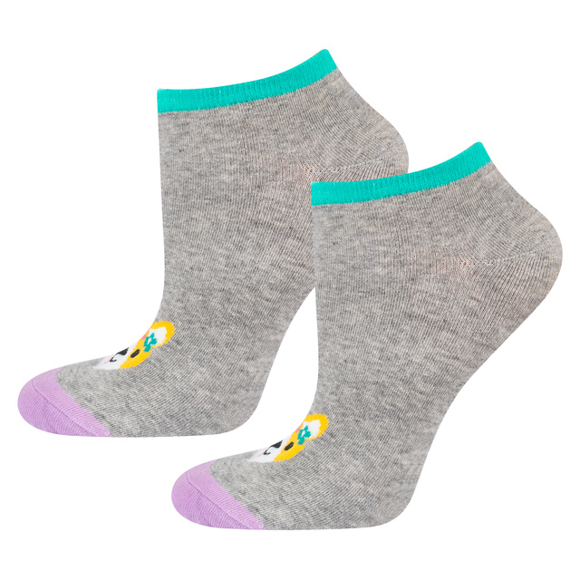 Lot de 5x chiens de pieds colorés pour dames SOXO
