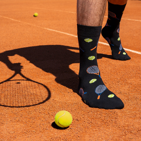 Chaussettes colorées homme SOXO Tennis - 3 paires 