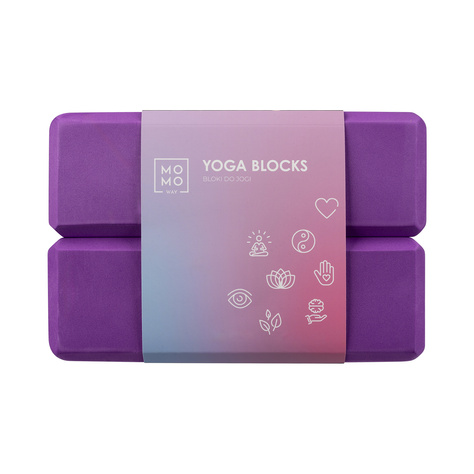 Blocs de yoga Momo Way - 2 pièces 