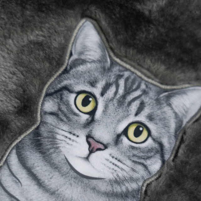 Housse Pour Bouillotte Motif Chat