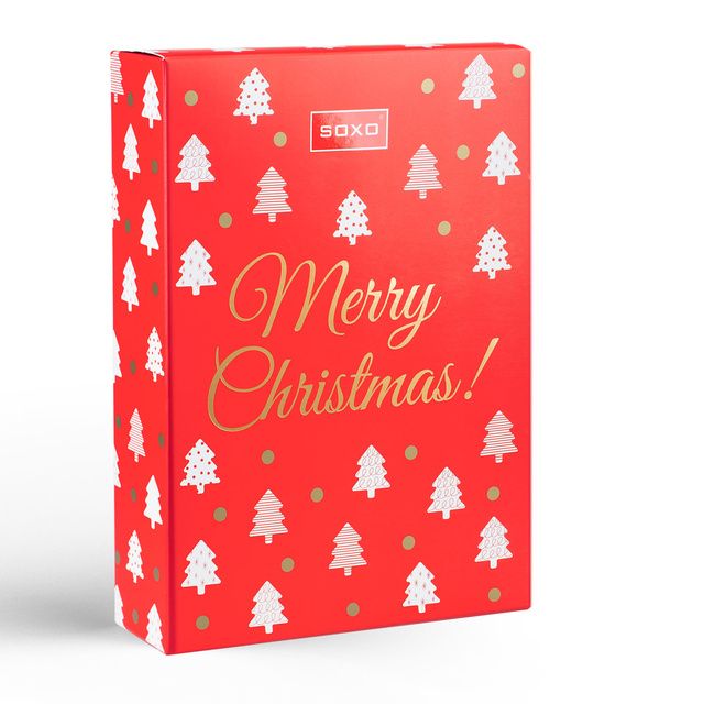 SOXO Joyeux Noël carton cadeau carton cadeau emballage vacances de Noël 6