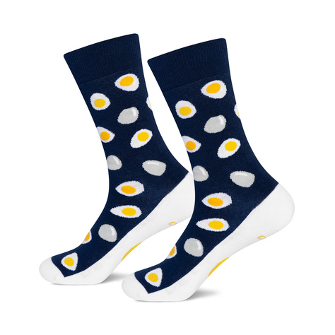 Chaussettes colorées pour hommes SOXO œuf dur, parfaites comme cadeau