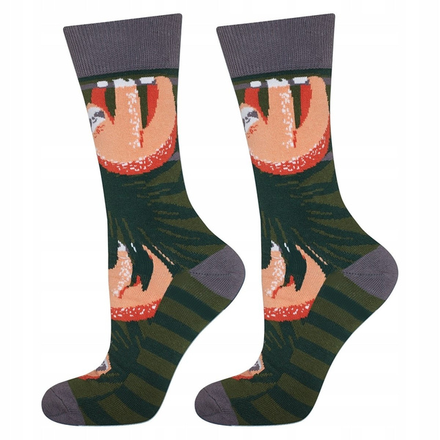 Lot de 4 chaussettes homme SOXO GOOD STUFF dans une boîte à pizza