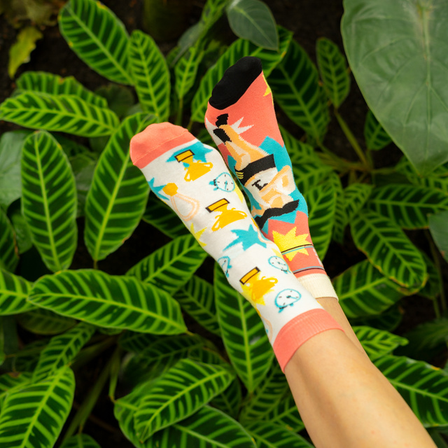 Chaussettes colorées pour femmes SOXO, athlète