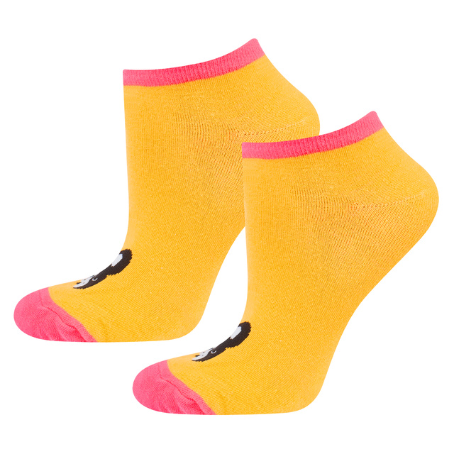 Lot de 5x chiens de pieds colorés pour dames SOXO