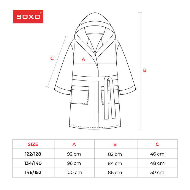 Robe de chambre pour enfants Harry Potter Warner Bros