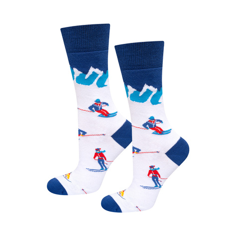 Chaussettes Colorées pour Hommes SOXO Sports d'Hiver - 3 Paires