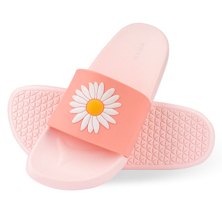 Tongs Comfort de plage pour femme pour hommes SOXO marguerites | Idéal pour des vacances à la plage et une piscine | En caoutchouc