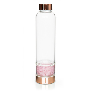 Bouteille d'eau en quartz rose 450mL