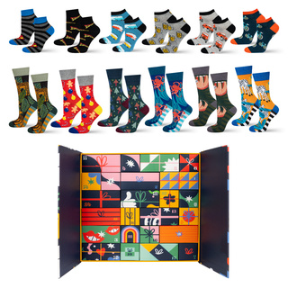 Calendrier de l’Avent avec Chaussettes 12-Pack