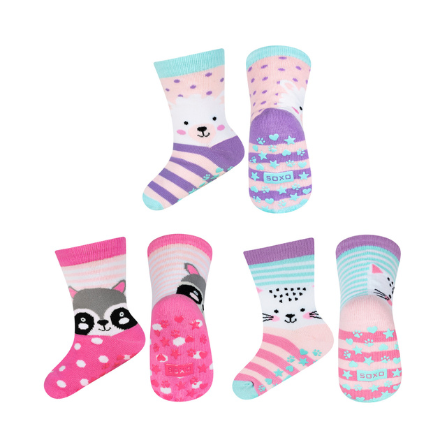 3x Chaussettes pour enfants SOXO 