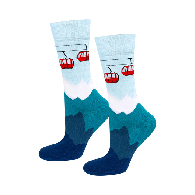 Chaussettes Colorées pour Hommes SOXO Sports d'Hiver - 3 Paires