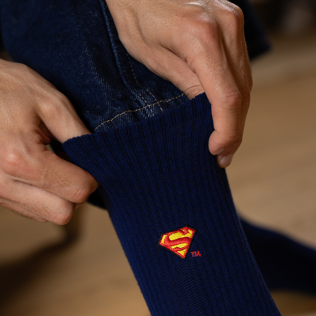 Set Superman mug chaussettes et porte-clés