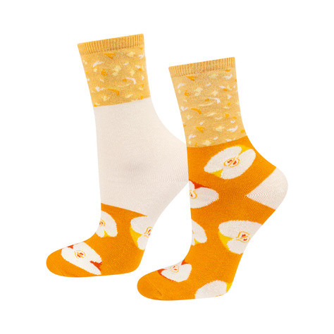 SOXO Chaussettes pour femmes en paquet Apple Pie