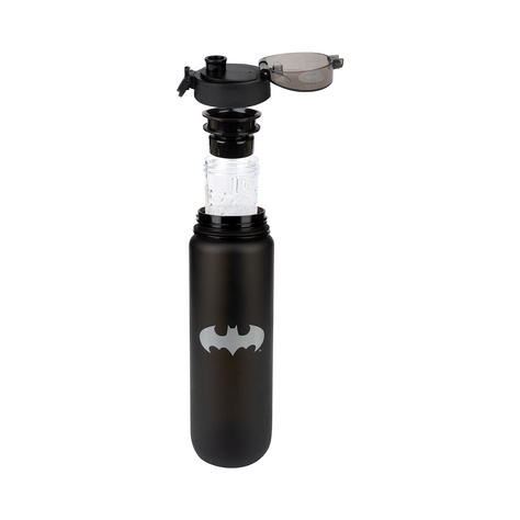 Bouteille d'eau 1L noire | durable et pratique | Batman 