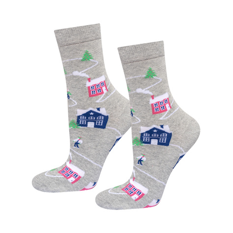 Chaussettes de Noël pour femmes SOXO – 5 paires