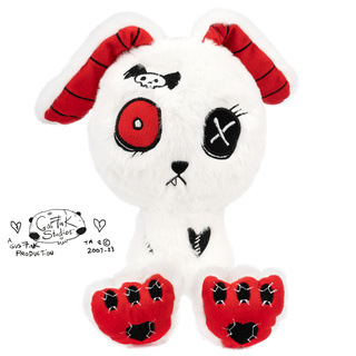 Gus Fink, chat blanc mascotte Numb x Bunny