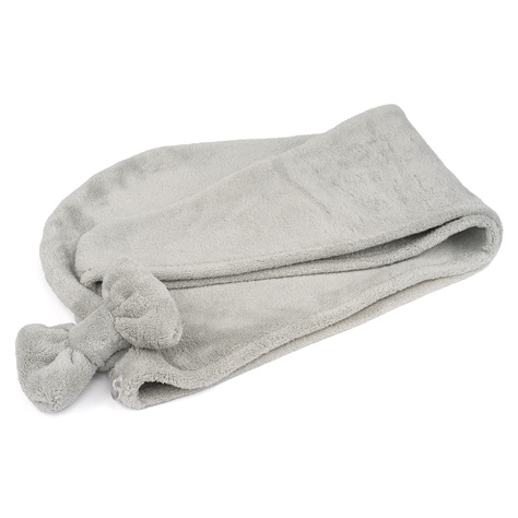 MOMO WAY turban de bain gris | serviette de bain 