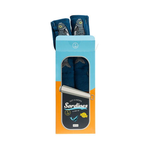 SOXO chaussettes hommes sardines en paquet