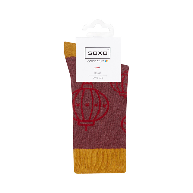 Chaussettes SOXO la collection GOOD STUFF 4 paires