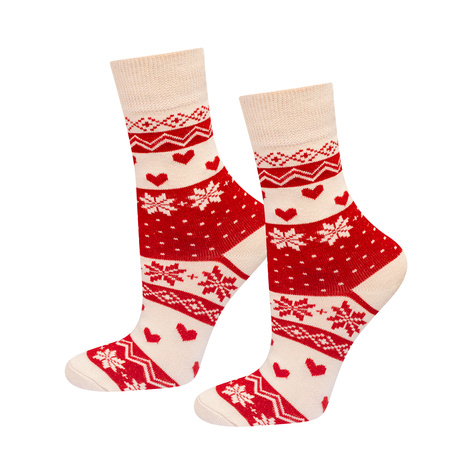 Chaussettes pour femmes SOXO de Noël en paquet - 3 paires