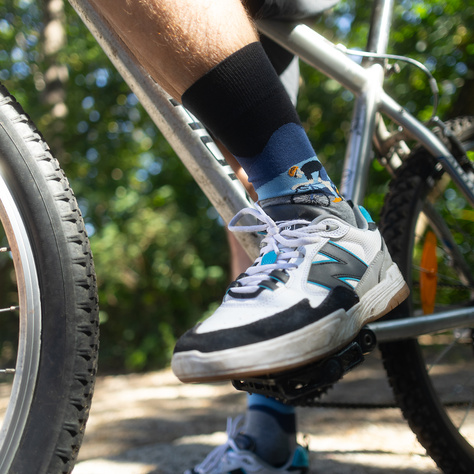 Chaussettes colorées homme SOXO cycling - 5 paires 