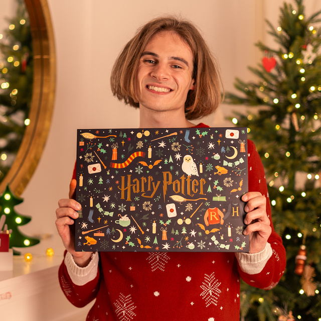 Coffret cadeau avec Chaussettes Harry Potter 12-Pack