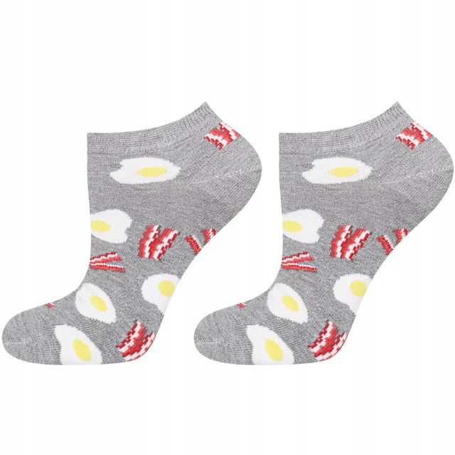 Lot de 3x chaussettes à pizza en coton coloré SOXO GOOD STUFF pour hommes