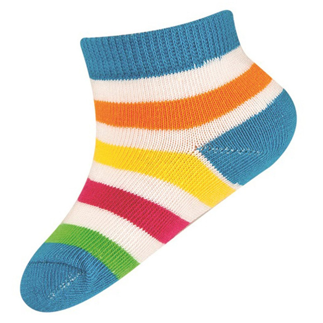Chaussettes bébé à rayures colorées SOXO