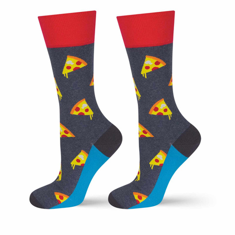 Chaussettes colorées homme SOXO GOOD STUFF chaussettes pizza | pour lui