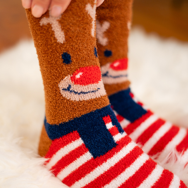 Chaussettes de renne SOXO pour femmes
