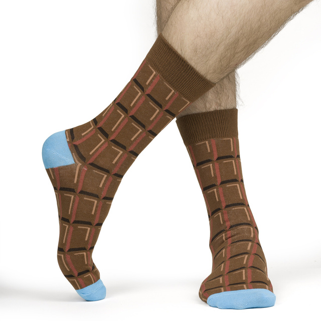 Chaussettes drôles d'ananas en conserve SOXO GOOD STUFF pour homme