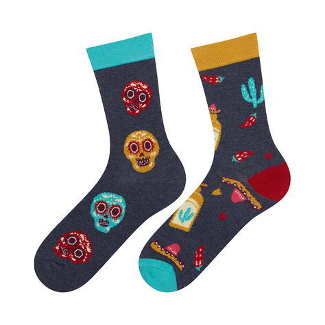 Lot de 2 paires de chaussettes colorées SOXO GOOD STUFF pour femme