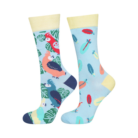Lot de 2 paires de chaussettes colorées SOXO GOOD STUFF pour femme