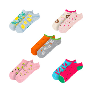 Lot de 5 paires de chaussettes colorées SOXO pour femmes