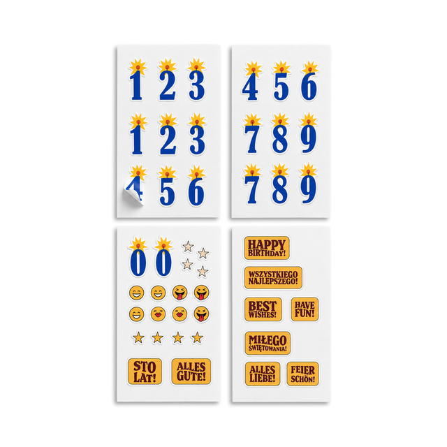 Chaussettes Carte d'anniversaire Burger 2 Paires