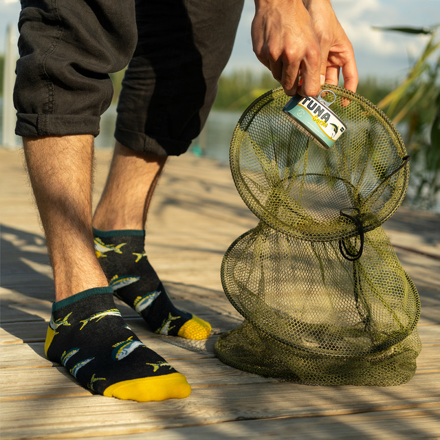 Chaussettes Homme SOXO GOOD STUFF drôle idée cadeau en conserve de thon