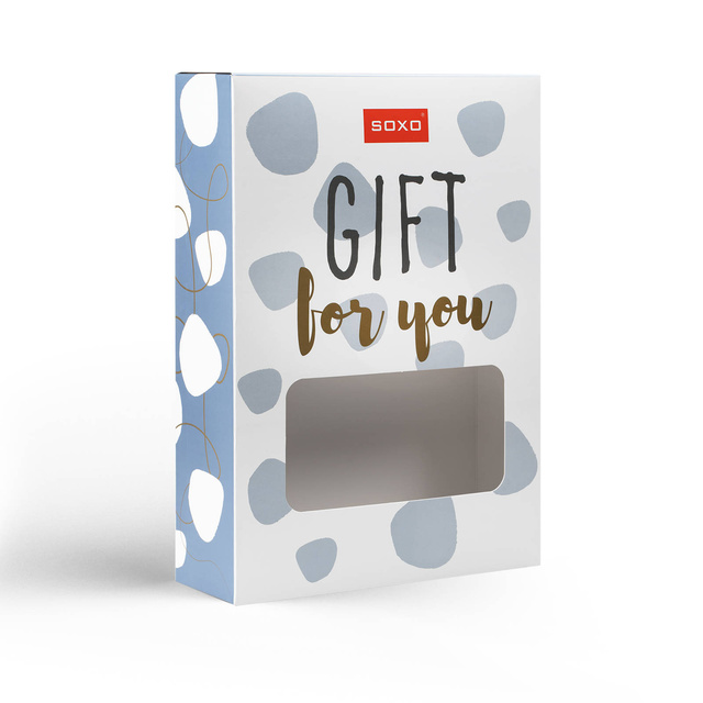 Emballage en carton SOXO pour un cadeau