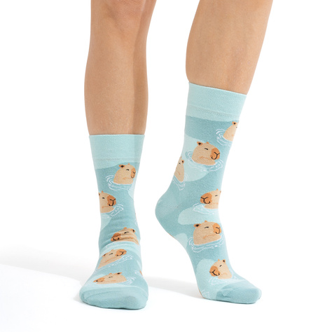 Chaussettes de bain Capybara SOXO Hommes - 2 paires