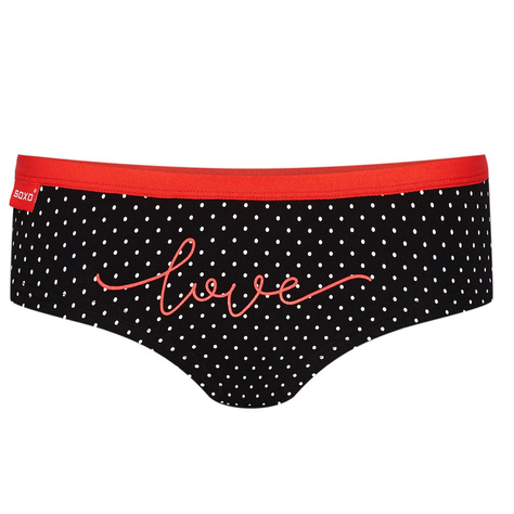 SOXO Valentine's Day culotte hipster 2-pack