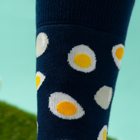 Chaussettes colorées pour hommes SOXO œuf dur, parfaites comme cadeau