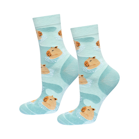 Chaussettes de bain Capybara SOXO Hommes - 2 paires