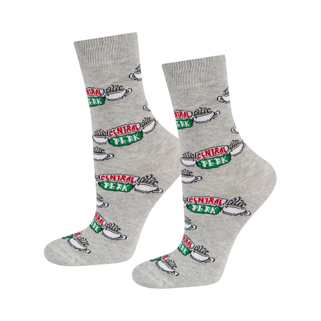 Chaussons SOXO pour femmes et chaussettes pour femmes série Friends