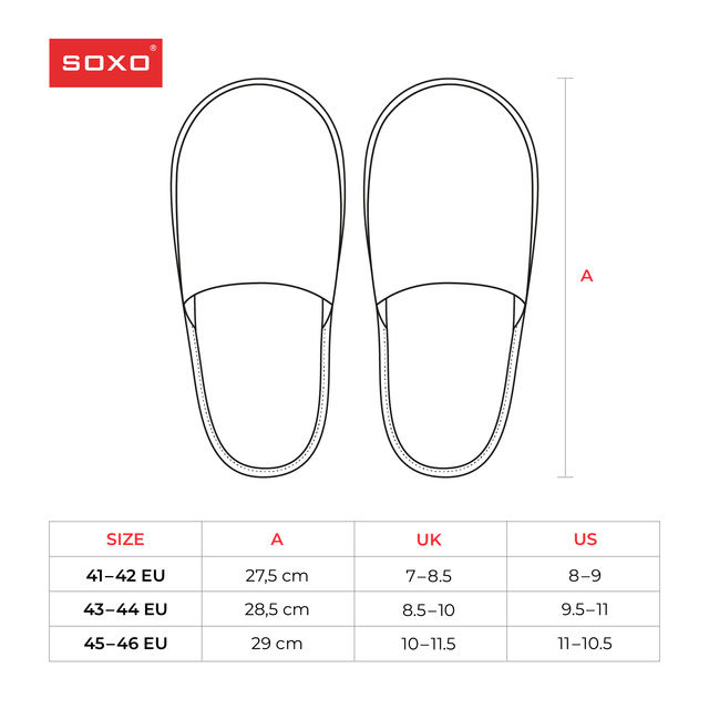 Chaussons pour hommes SOXO Batman DC Comics | dans un coffret cadeau