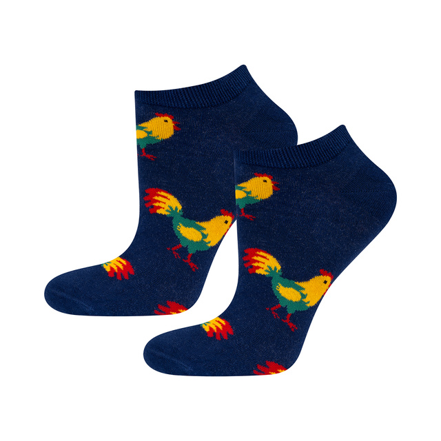 Pieds gaufrés colorés pour hommes SOXO - 5 paires