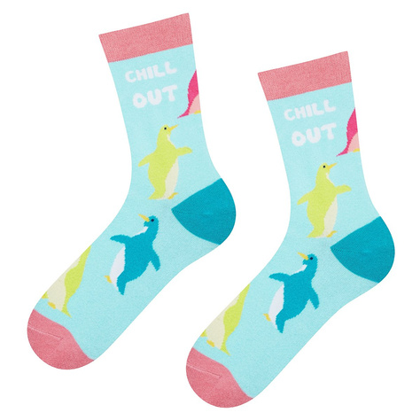 Lot de 2x chaussettes en coton coloré pour femmes SOXO GOOD STUFF