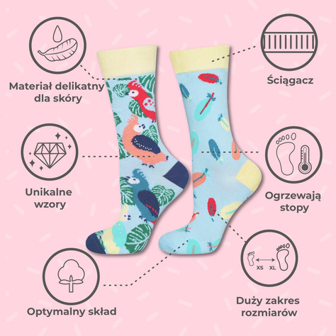 Chaussettes SOXO la collection GOOD STUFF 4 paires