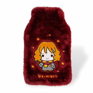 Hermione, Harry Potter Hot Water Bottle Original, sous licence de Warner Bros., chauffe-eau dans une housse en peluche